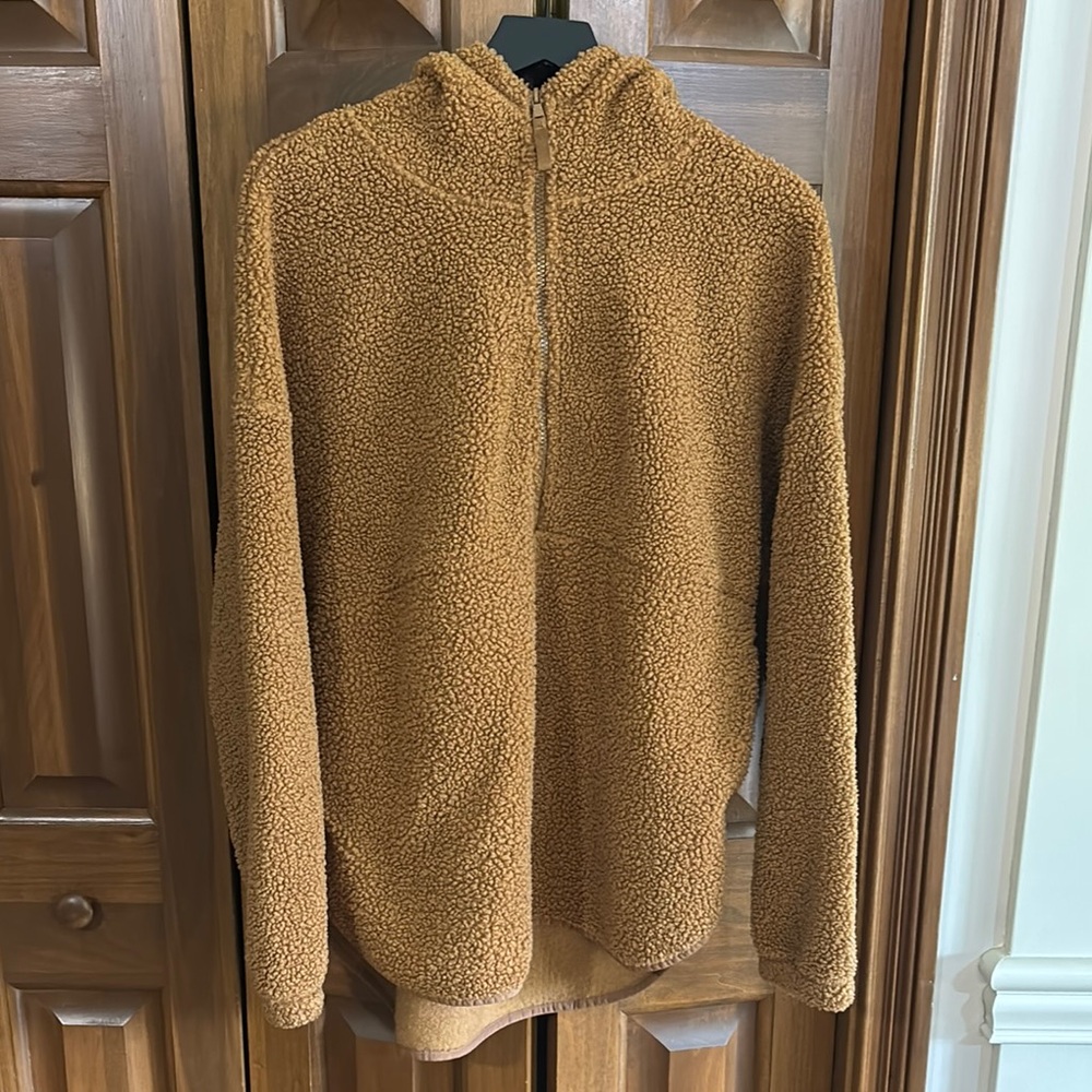Old Navy Sherpa Quarter Zip Hoodie